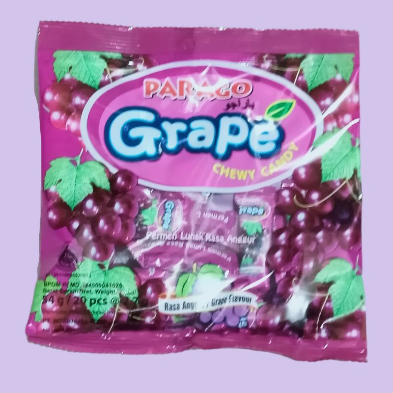 Brilliantblossoms_ Parago Permen Empuk Chewy Candy Bag The Series 54Gr Isi 20 Pcs (3 Sak)