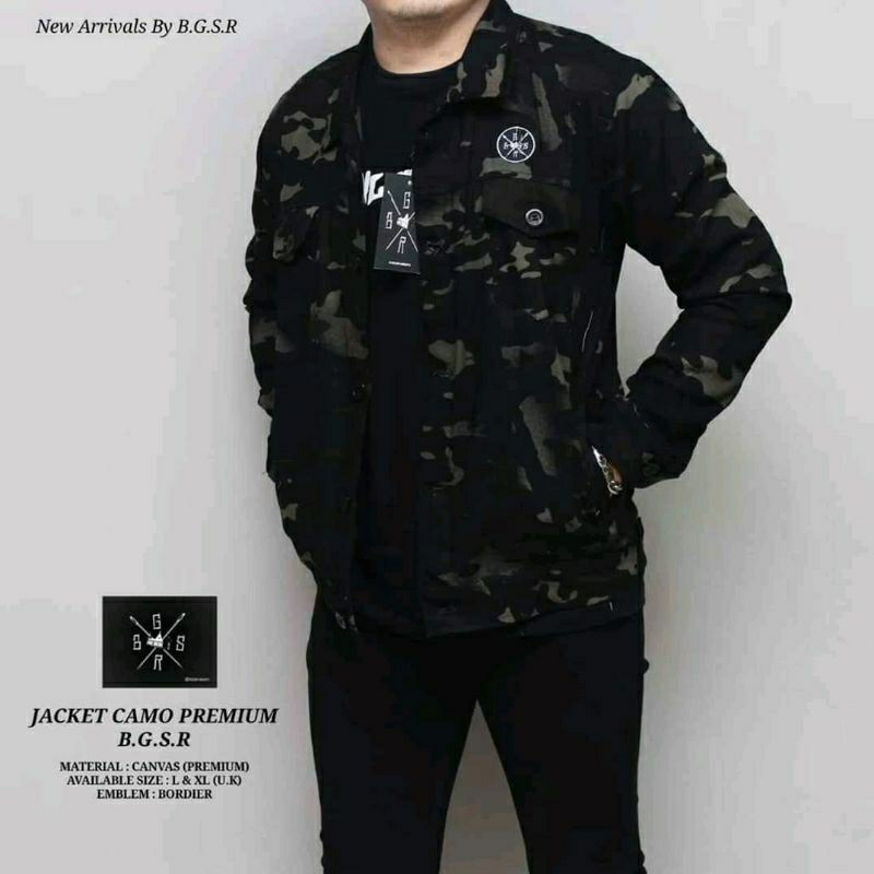 Jaket Camo BGSR Loreng premium