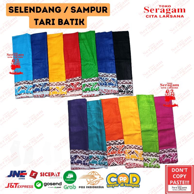 SELENDANG / SAMPUR TARI MENARI BATIK