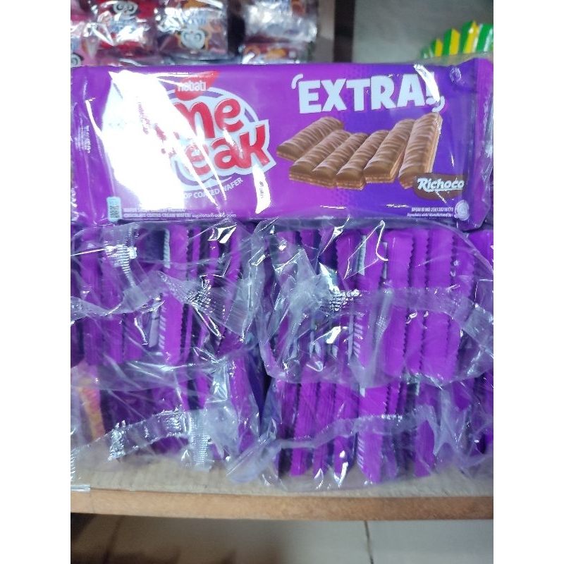 

time break extra coklat kelapa gratis ongkir