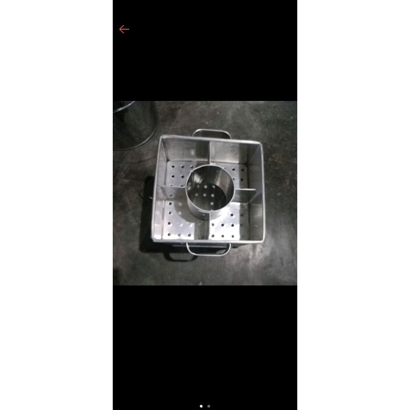 dandang bakso kotak sekat 4 uku 20×20