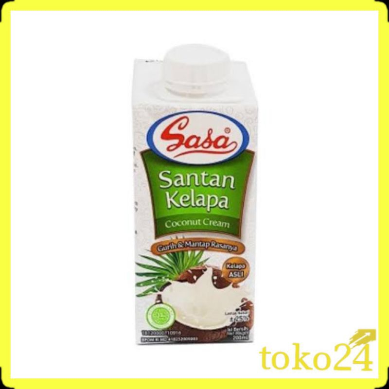 

Sasa Santan Cair 200 ml