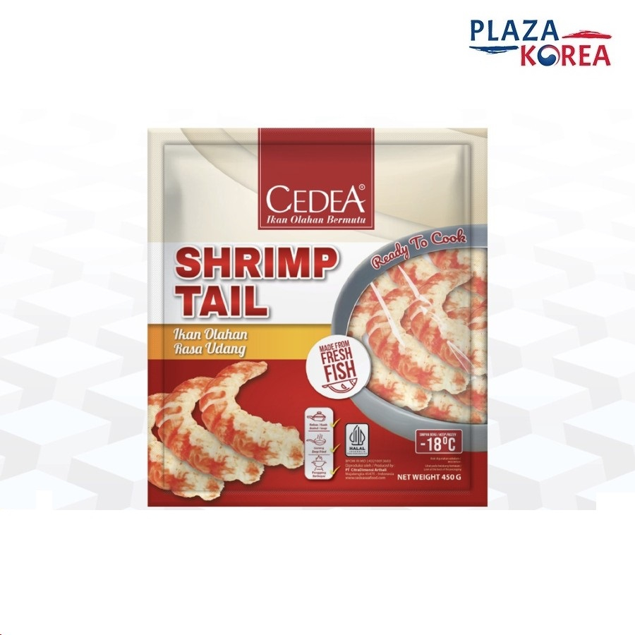 

CEDEA SHRIMP TAIL 450 GR - IKAN OLAHAN RASA UDANG LEZAT