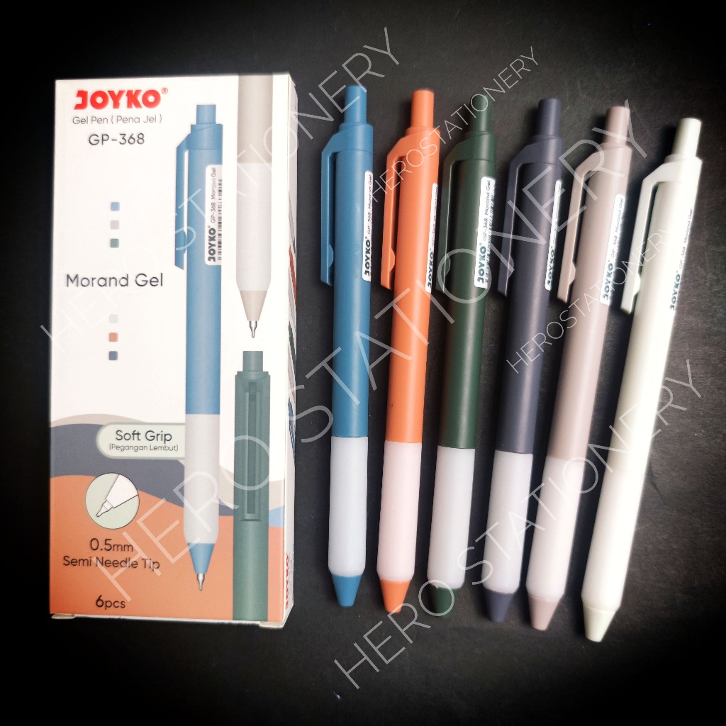 

Pen pulpen gel joyko morand morandi 0.5 mm GP-368 . 12 unit