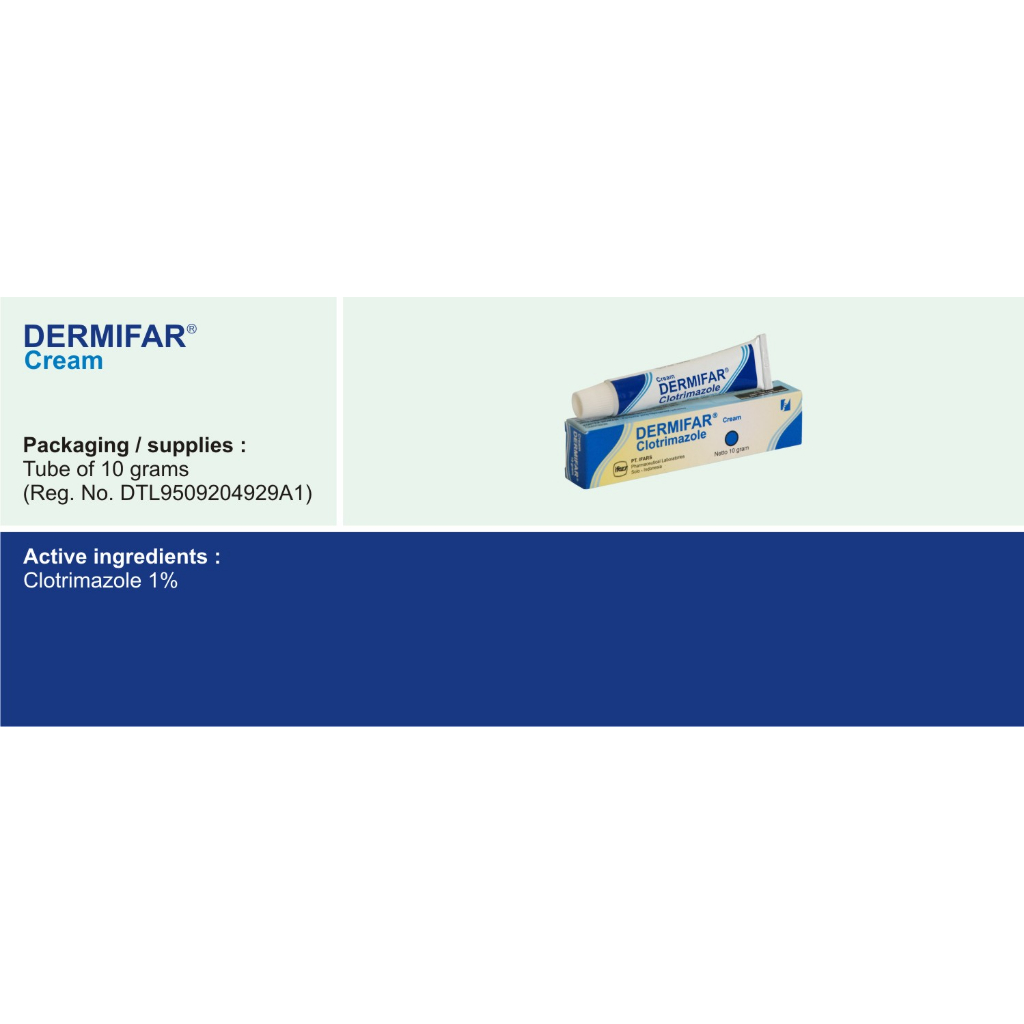 DERMIFAR SALEP KRIM CLOTRIMAZOLE