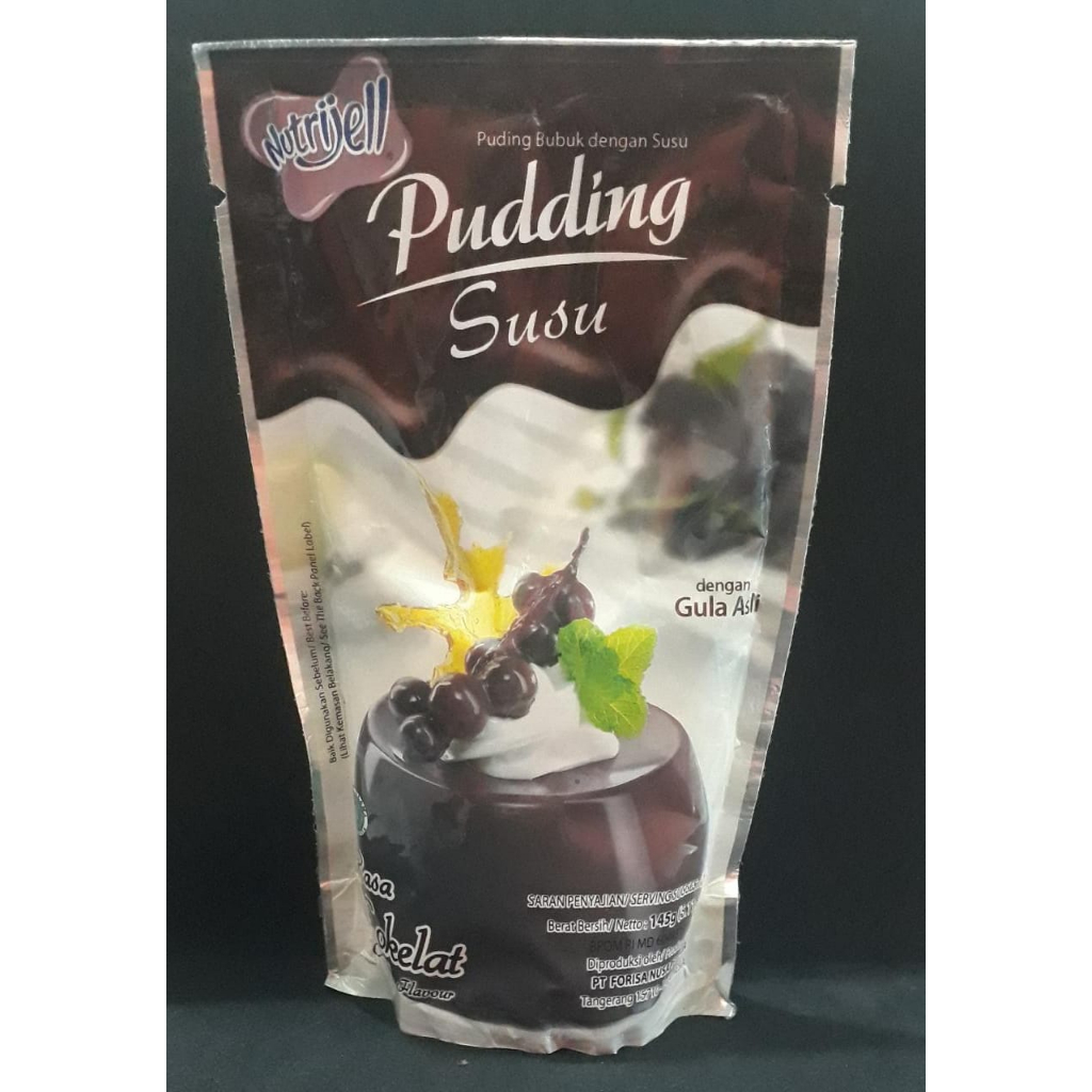 

NUTRIJELL PUDDING SUSU COKLAT 170GR