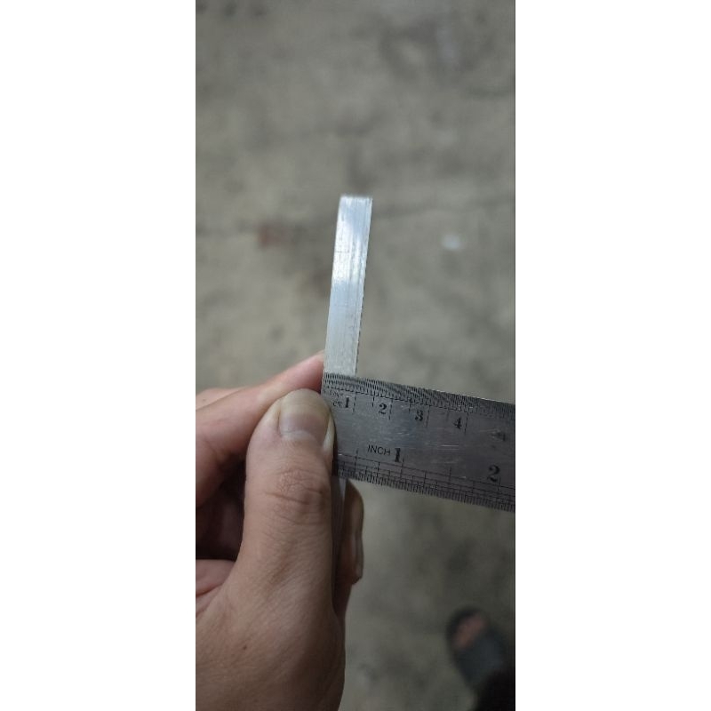 siku alumunium 1/2 inc (1cmx1cm)