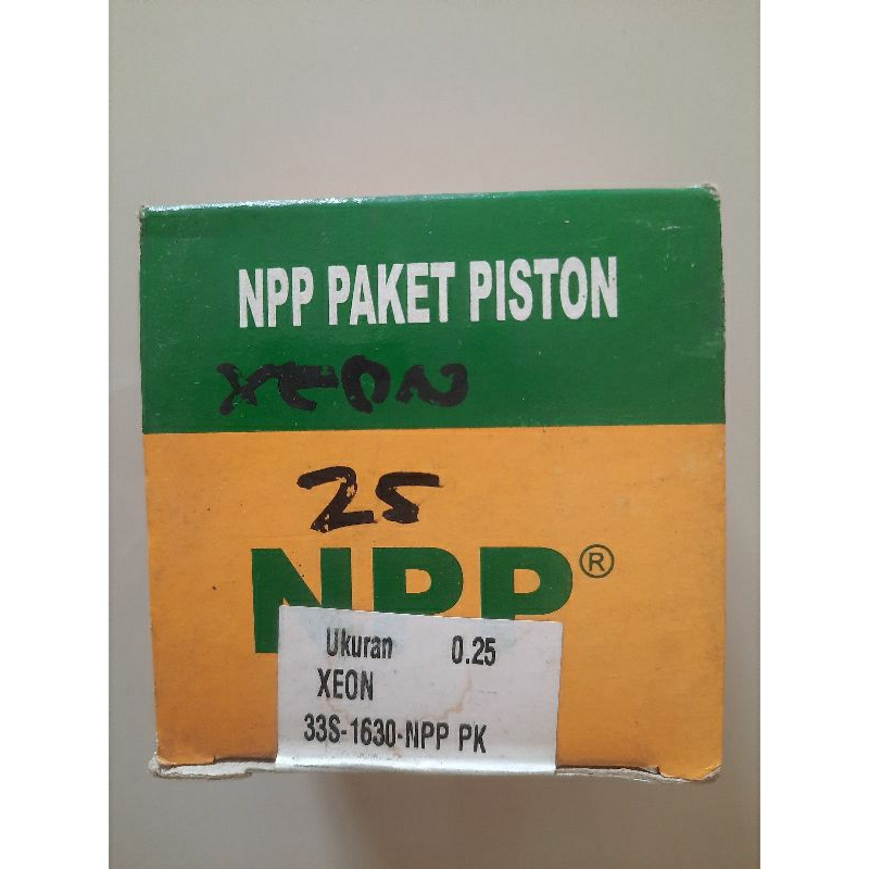 Piston Kit Xeon Npp
