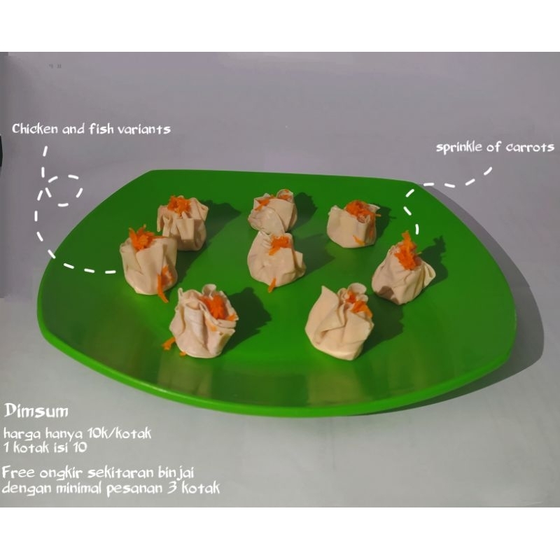 

Dimsum Ayam Frozen isi 10+free saus