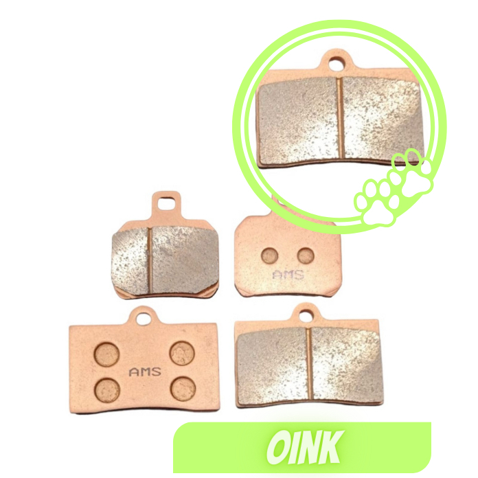 Kampas Rem Sintered AMS Untuk Brembo 2P 4P ORI Good Quality