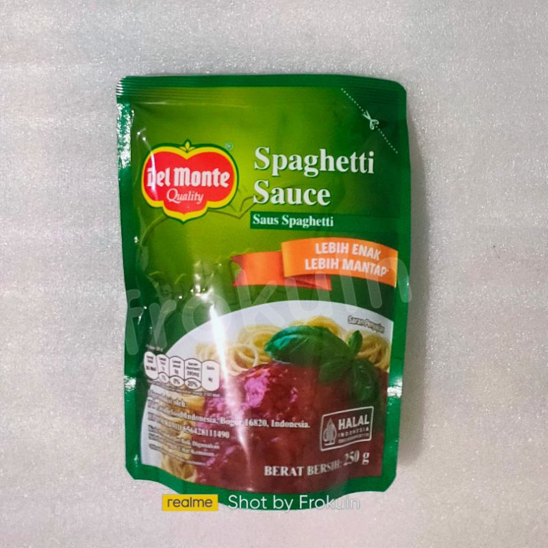 

Delmonte Saus Spaghetti 250gr - Frozen Food Murah