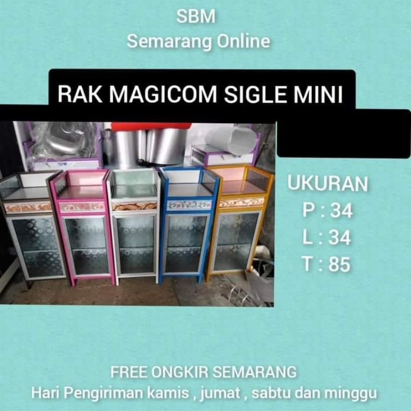 Sbmsemarang  - RAK MEGICOM SIGLE MINI (HANYA SEMARANG)