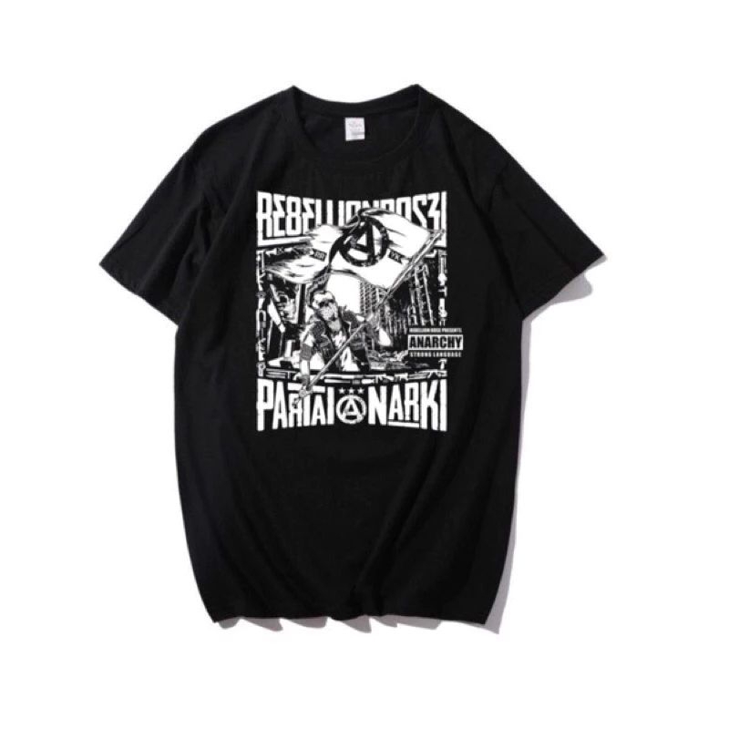 Kaos Band - Partai Anarki - Kaos Hitam - REBELION ROSE BAND