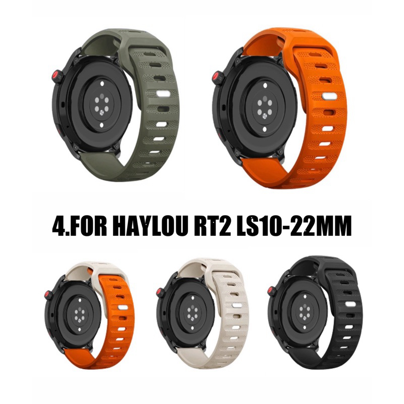 Strap/Tali Jam Smartwatch For Haylou RT2 LS10 - 22mm Silicone