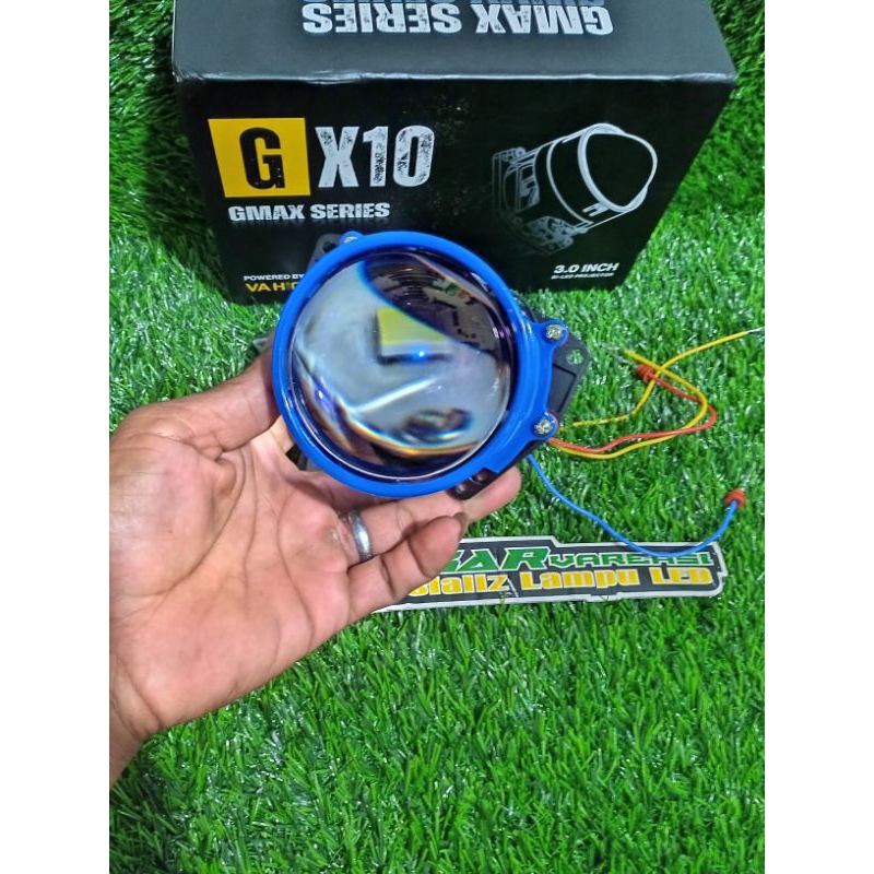 Lampu headlamp VAHID Gmax GX10 vahid E10 series 3inc purle