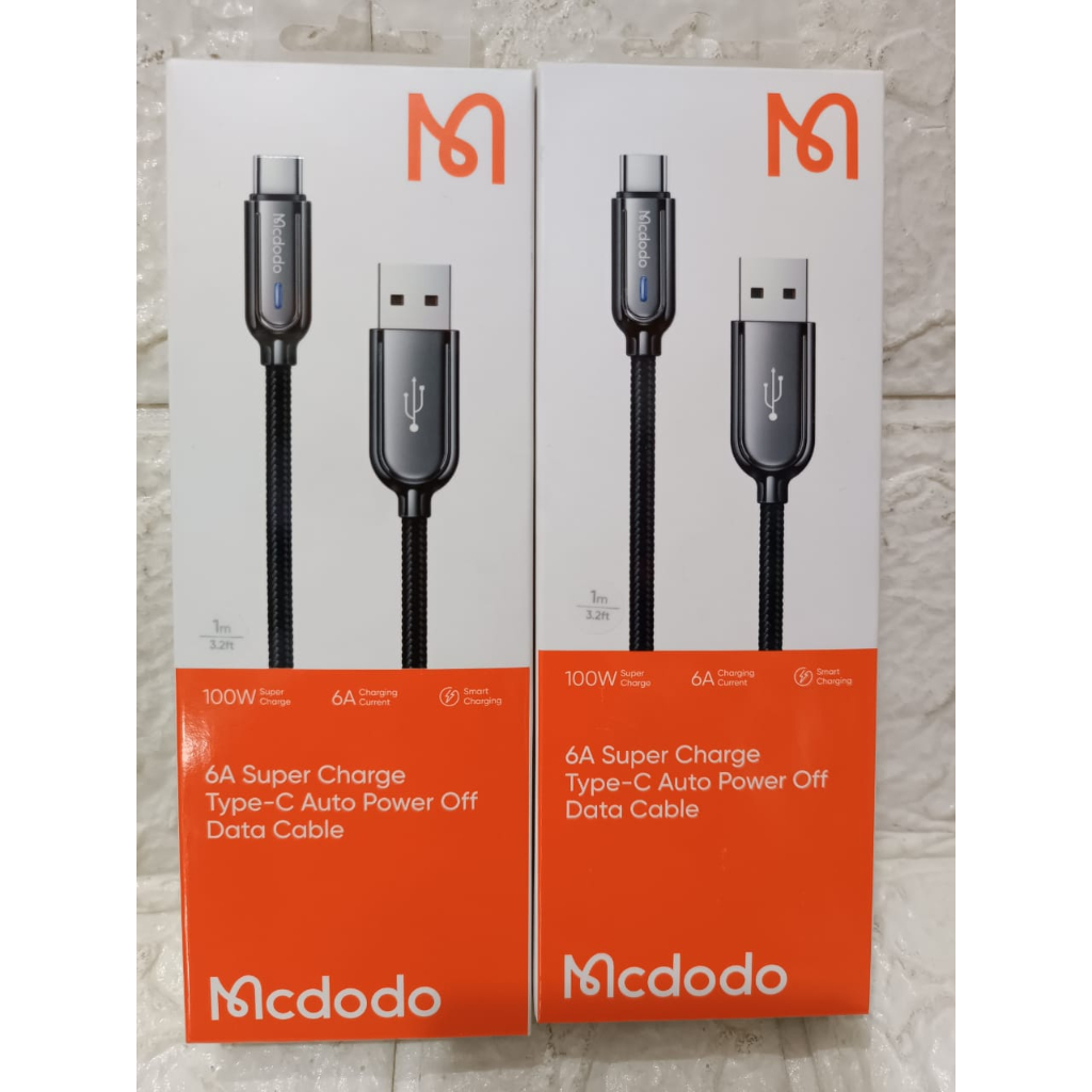 MCDODO CA6190 KABEL AUTO DISCONNECT TYPE C FAST CHARGING KABEL DATA MCDODO 100Watt