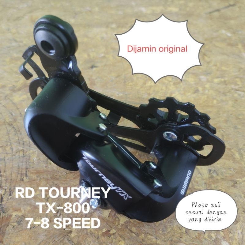 RD SHIMANO TOURNEY TX-800 7-8 SPEED