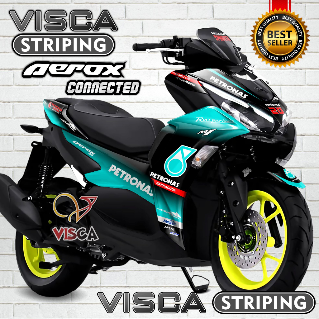 Decal Aerox 155 Connected 2021 2022 Full Body - Stiker Aerox 155 Connected 2021 2022 Keren - Decal A