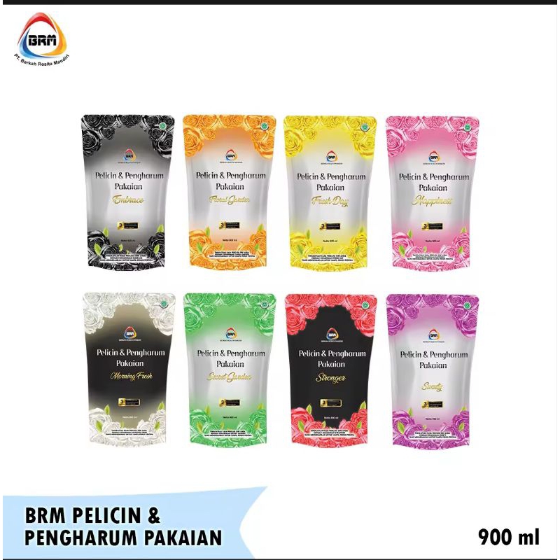 Pewangi Laundry pouch BRM pewangi laundry murah