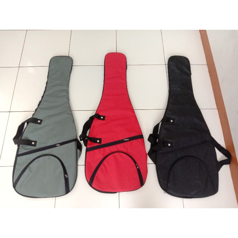 TAS GITAR ELEKTRIK DAN ELEKTRIK BASS SOFTCASE GITAR BASS ELEKTRIK
