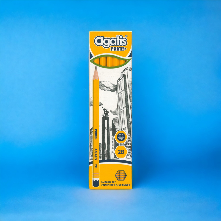 

Pensil 2B Yellow Agatis Prime