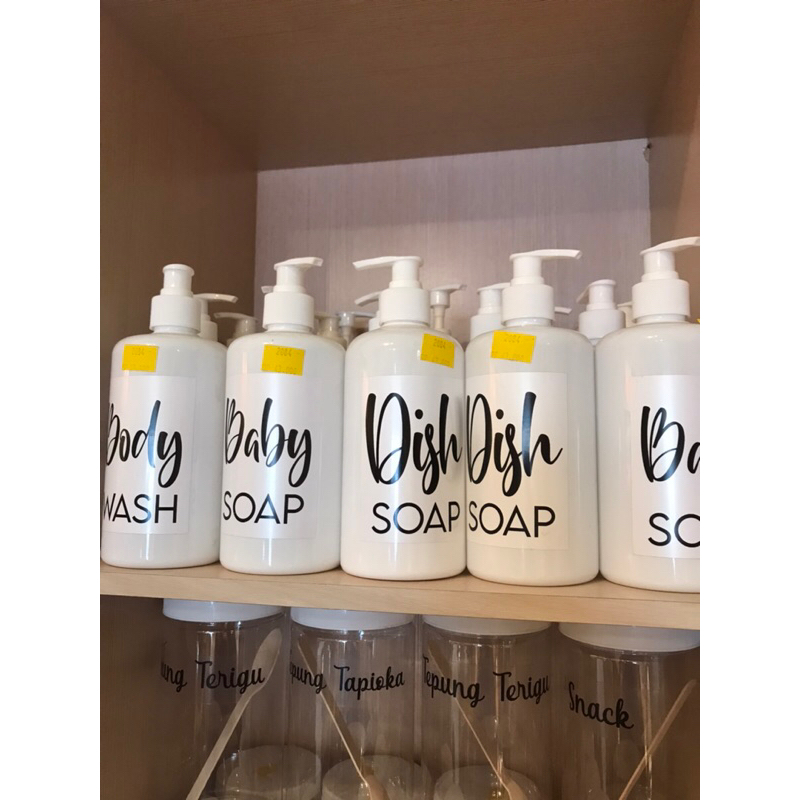 2084 / DISPENSER BOTOL SABUN MANDI / BOTOL REFILL PUMP SABUN MANDI SHAMPOO DLL