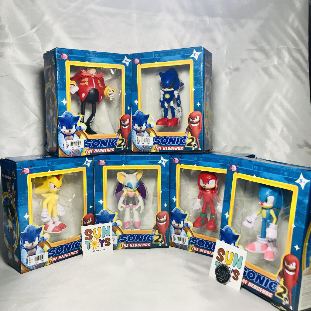☀ SUN ☀ Action Figure Sonic 2 The Hedgehog