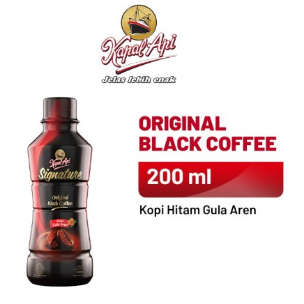 

KAPAL API Signature Original Black Ready to Drink 200 ml