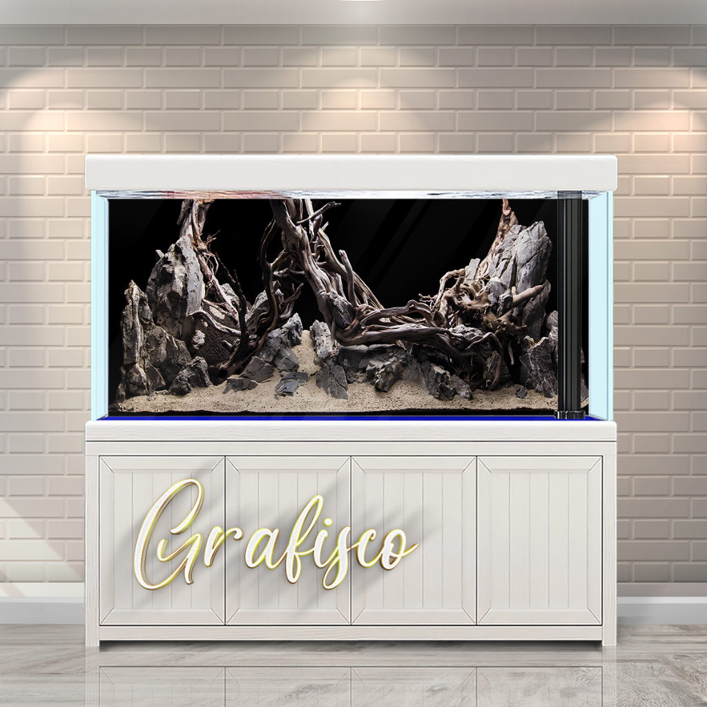 Background Aquarium, Stiker Aquarium , Wallpaper Aquarium, Aquascape, Stiker Aquarium Belakang