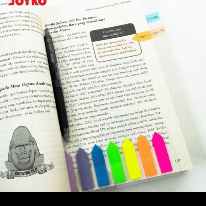 

Index & Mark / Penanda / Pembatas Plastik Joyko IM-31
