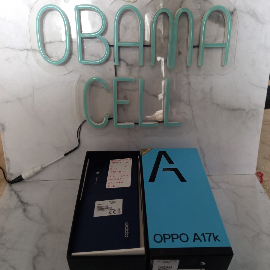 OPPO A17K 3/64 GB FULLSET SECOND
