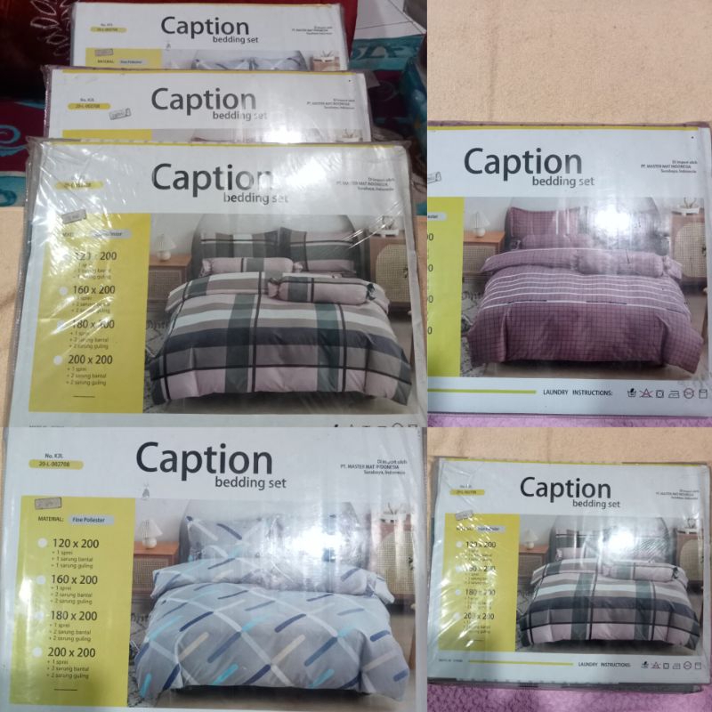 sprei CAPTION bedding set