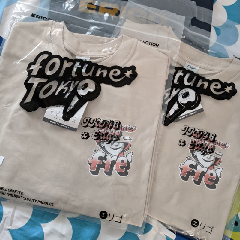Kaos T-shirt Erigo x JKT48 Vol 4 Freya Fortune Tokyo Original Official