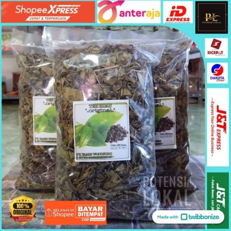 

Teh Hijau Original | PT TAMBI WONOSOBO | 250gr | teh pelangsing | teh penurun berat badan | teh diet