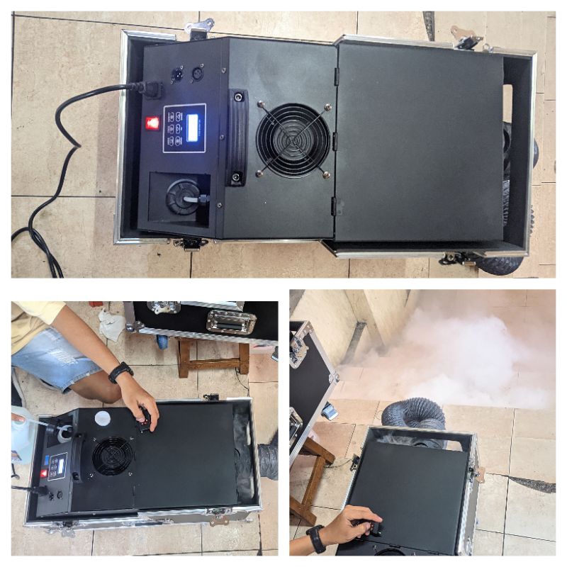 Swallashop.Id Mesin Asap Dry Ice / Low Fog