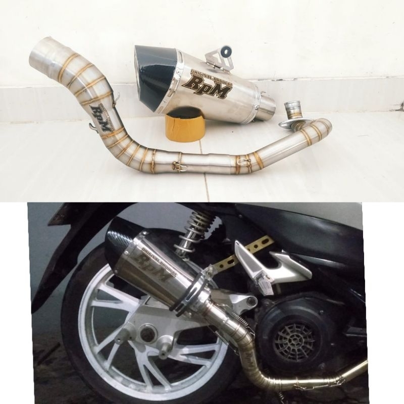 Knalpot Original RPM Cobra Suzuki Skywave - Hayate