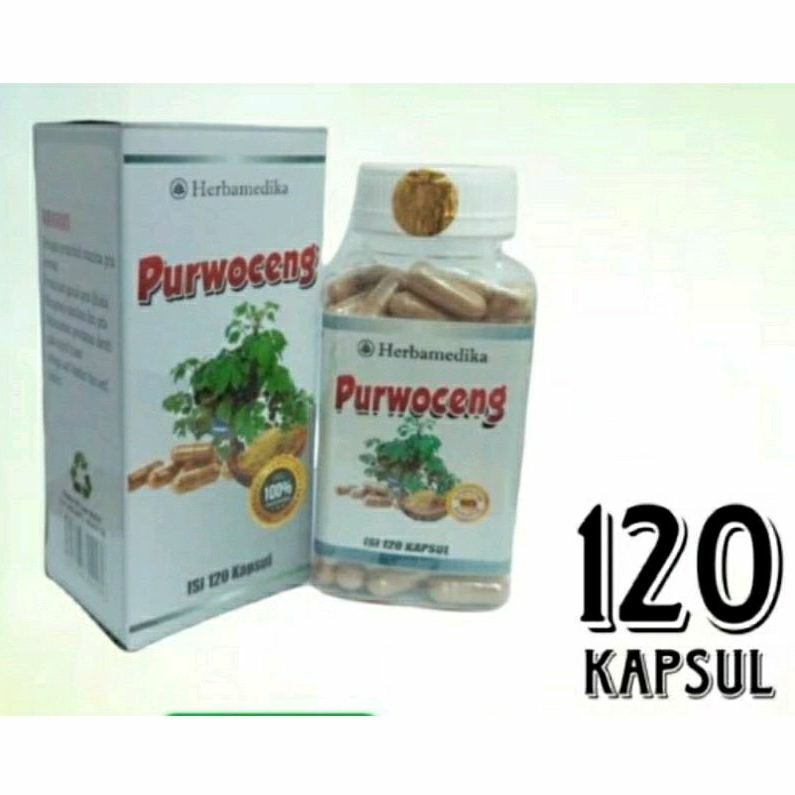 Kapsul Purwoceng 120 kapsul CV Herbamedika Original Expired Lamaaaa
