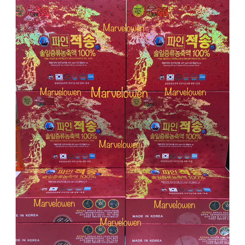 REDPINE JEOKSONG ISI 60 CAPSULES ORIGINAL ASLI KOREA🇰🇷