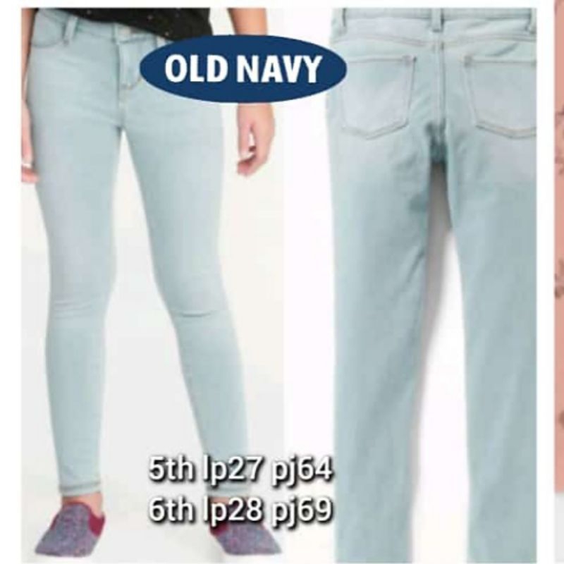 celana panjang jeans anak perempuan old navy