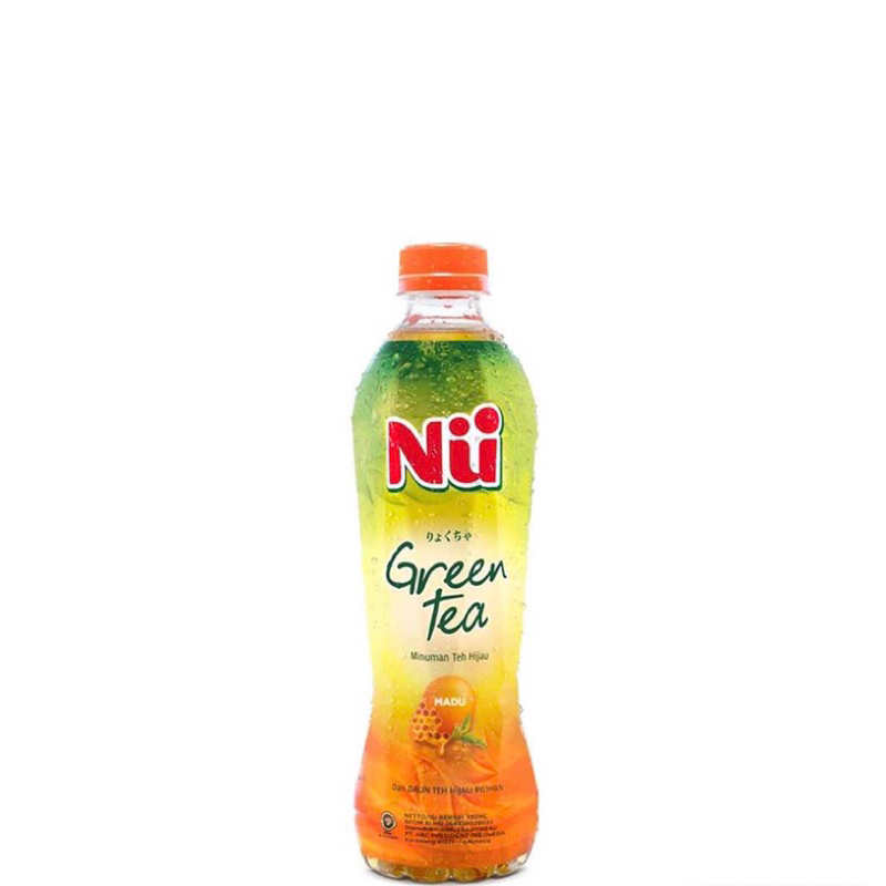 

Nu green tea 450ml original madu gula batu yogurt tea