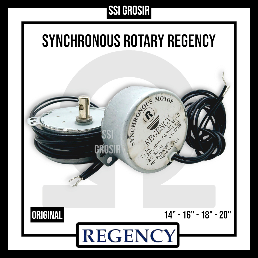 Synchronous Motor Rotary Kipas Angin Regency Original