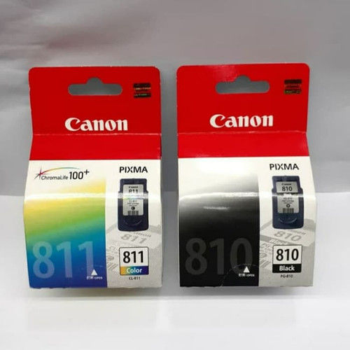 Cartridge Canon ORIGINAL 810 Hitam 811 Warna