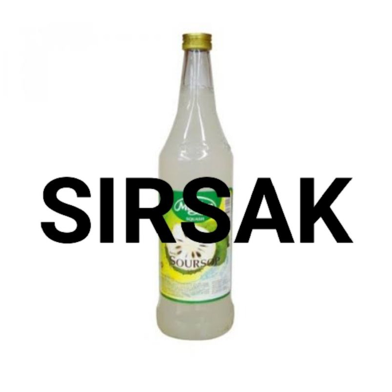 

Sirup Marjan Squash Sirsak 450Ml