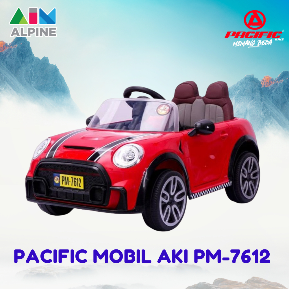 MOBIL AKI ANAK PACIFIC MOBIL AKI PM-7612+ (BAN KARET)
