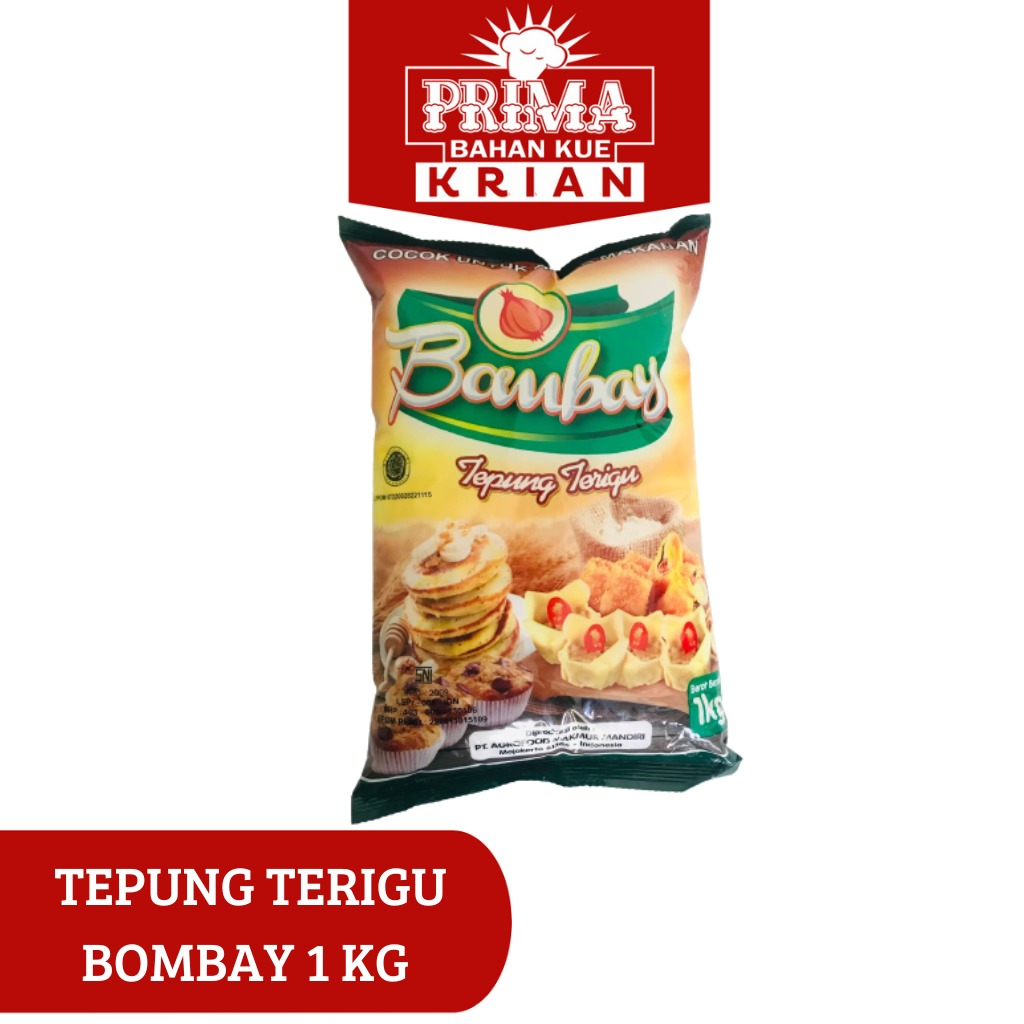 

TEPUNG TERIGU BOMBAY 1 KG