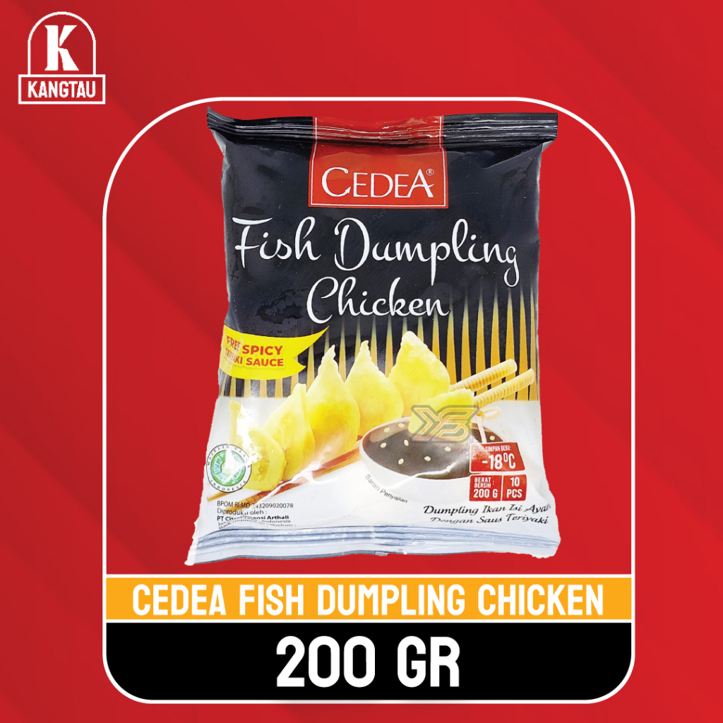 

Cedea Fish Dumpling Chicken 200GR