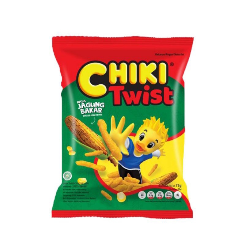 

CHIKI Twist Makanan Ringan Jagung Bakar Roasted Corn / Flaming Hot 75 g