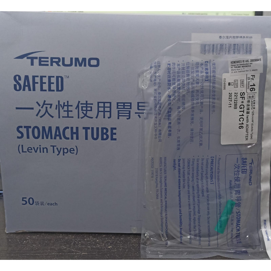 NGT / Selang NGT / Stomach Tube - Terumo