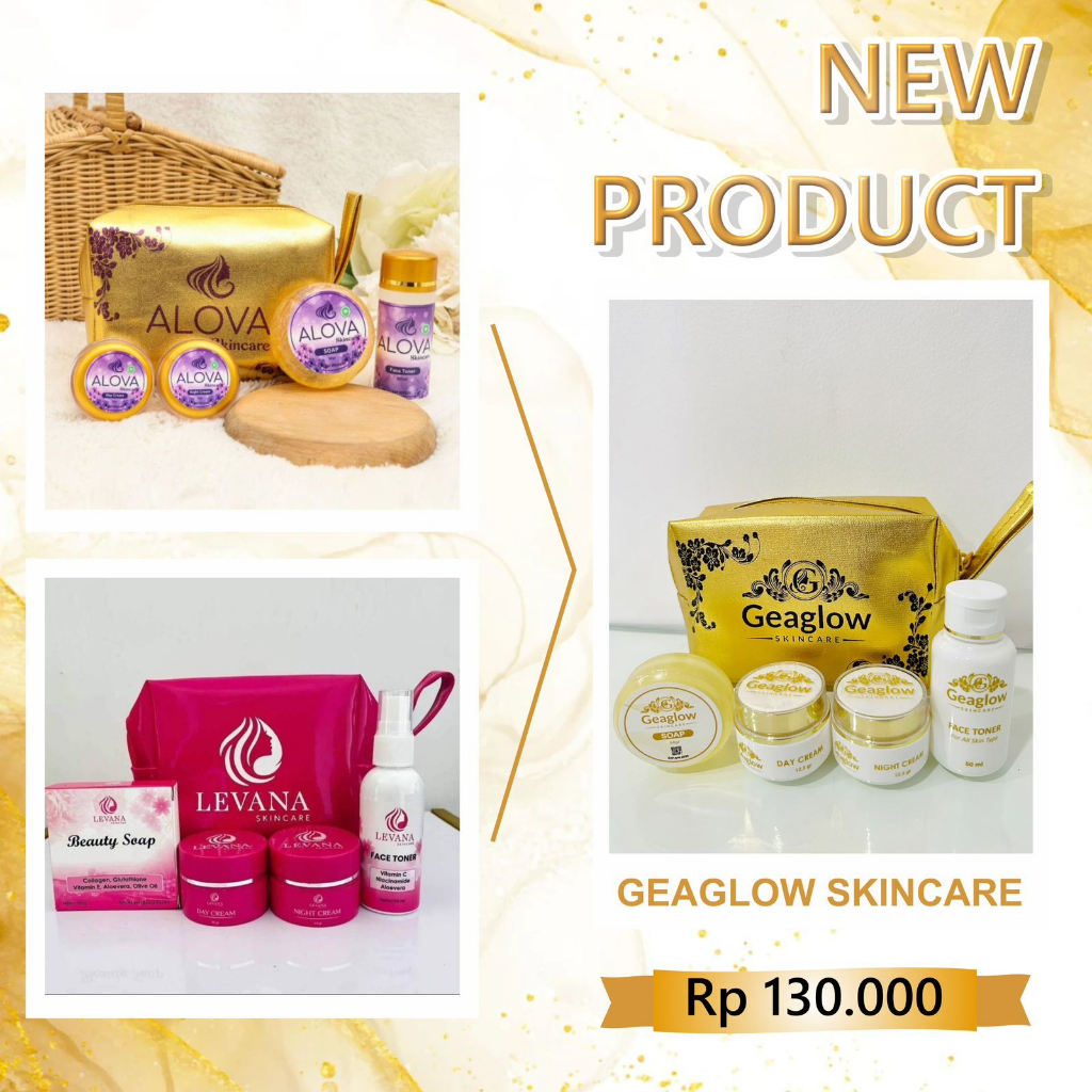 skincare bpom geaglow 1 paket murah