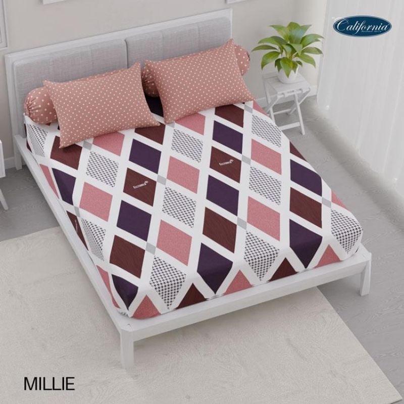 California Sprei King Fitted Bantal 4 180x200